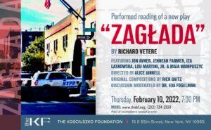 Zaglada – performed reading of a new play by Richard Vetere